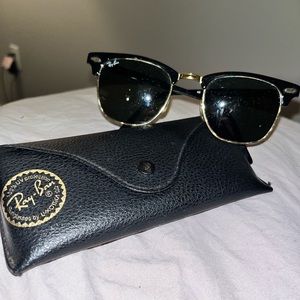 Raybans Clubmaster Classic sunglasses